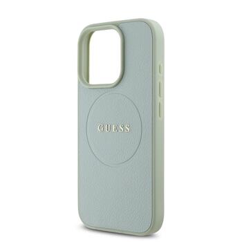 Guess PU Grained Classic Logo MagSafe Case Чехол для Apple iPhone 16 Pro (GUHMP16LPGHSMMN)