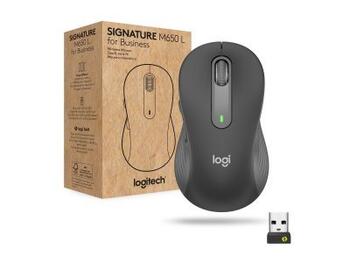 Logitech Signature M650 L Беспроводная Мышь (910-006348)