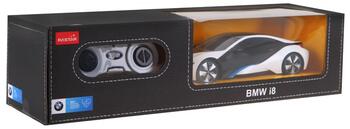 Rastar Radiovadāmā mašīna BMW i8 1:24 / 2.4 GHz / 2WD / Balta (ZRC.48400.BIA)