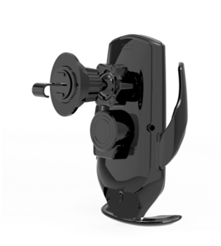 Maxlife MXCH-08 Держатель для телефона с беспроводной зарядкой 15W (MXCH-08)