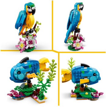 LEGO 31136 Creator 3in1 Exotic Parrot Konstruktors (LEGO-31136)