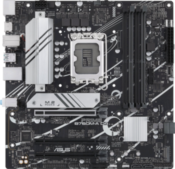 Asus Prime B760M-A D4-CSM Mātesplate Intel B760 / LGA 1700 / Micro-ATX (90MB1D00-M0EAYC)