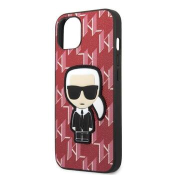 Karl Lagerfeld KLHCP13SPMNIKPI Monogram Ikonik Patch Aizsargapvalks priekš iPhone 13 mini 5,4