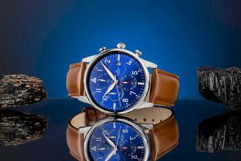Giewont Chronograph Sapphire Vīriešu pulkstenis / brūns/zils (GW5630-A6)