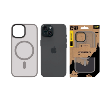 Tactical MagForce Hyperstealth Cover Защитный чехол для iPhone 15 / светло-серый (TA-57983115956)