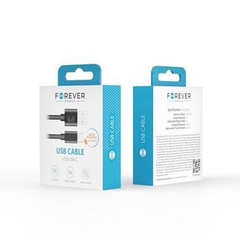 Forever USB - USB-C 3A Кабель1m (GSM106365)
