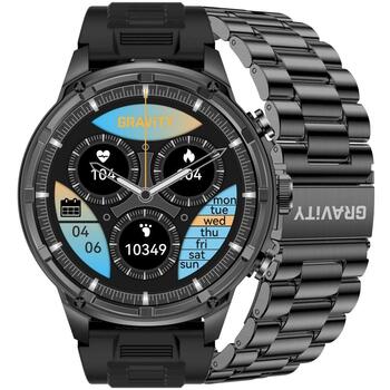 Smartwatch Gravity Ремешок + браслет GT41-1 / чёрный (GT41-1)