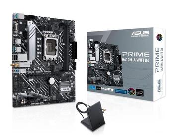 Asus PRIME H610M-A Материнская плата WIFI / D4 / Intel / H610 / LGA / 1700 micro / ATX (PRIMEH610M-AWIFID4)