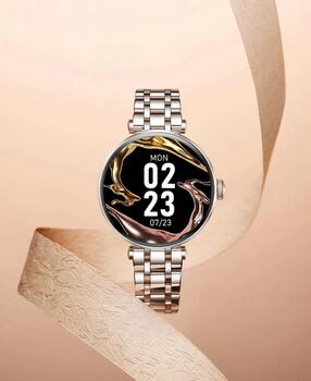 Smartwatch Gravity Умные часы / розовое золото и чёрный (GT26-6)