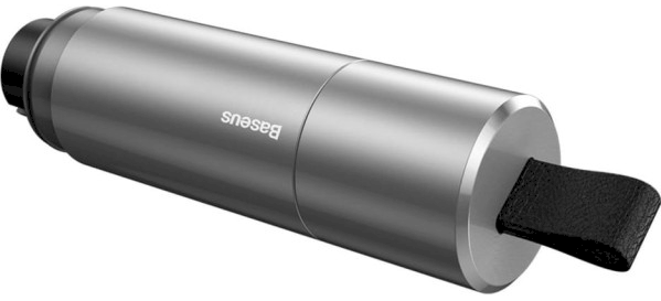 Baseus CRSFH-0S Car Tool Sharp Safety Hammer Автомобильный аварийный молоток (разбивание стекла+резак ремня безопасности) (CRSFH-0S)