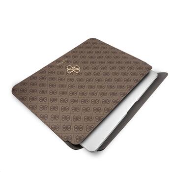 Guess PU 4G Metal Logo Computer Sleeve Maciņš Planšetdatoram 13