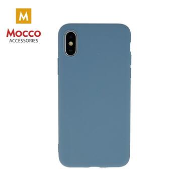 Mocco Ultra Slim Soft Matte 0.3 mm Матовый Силиконовый чехол для Huawei P40 Светло Синий (MO-USM-P40-BL)