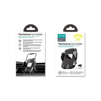 Joyroom Car Mount Clamp Holder (Air Outlet Version) Автомобильный держатель 4.7-6.9 inch / чёрный (JR-ZS259-AIR)