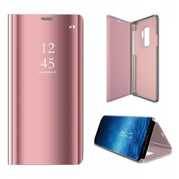 Mocco Clear View Cover Case Чехол Книжка для телефона Samsung Galaxy A42 5G Розовый (MO-CL-SA-A42-PI)