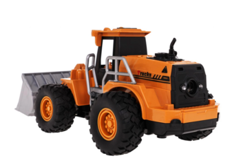 RoGer R/C Rotaļu Mašīna Buldozers ar gaismas un dūmu efektiem (RO-MDP268-3A)