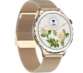 Rubicon RNCF02-2 Smartwatch Умные часы / золотистый с розовым ремешком (SMARUB200)