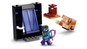 LEGO 21584 Minecraft Adventure Through the Nether Konstruktoru komplekts (21584)