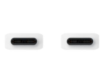 Samsung EP-DN975BWE USB-C/USB-C Data Cable Кабель данных USB-C/USB-C 5A 1м / белый (GP-TOU021RFDWW)