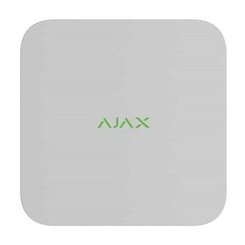 AJAX NVR 8-канальный 4K видеорегистратор 8 камер / 4K / IP20 (Белый) (AX000722)
