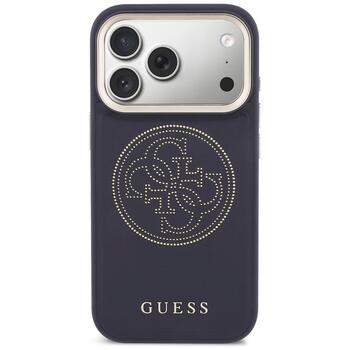 Guess Perforated 4G MagSafe Case Защитный чехол для iPhone 17 Pro Max / синий (GUHMP17X5PG4SRGB)