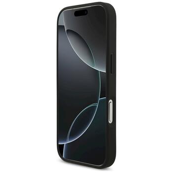 Guess Grained Big 4G & Classic Logo case Защитный чехол для iPhone 17 Pro / чёрный (GUHCP17LPGT4MBK)