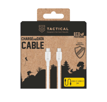 Tactical Stitch Thread USB-C/USB-C Кабель 2m / белый (TA-57983126595)