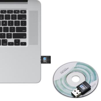 RoGer USB WiFi Adapter 802.11n / 300mbps / RTL8192EU (RO-WIFI300AC2.0)