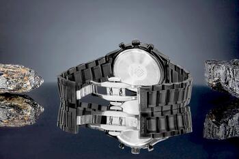 Giewont Vīriešu pulkstenis Chronograph Sapphire GW6310-B1 / melns (GW6310-B1)