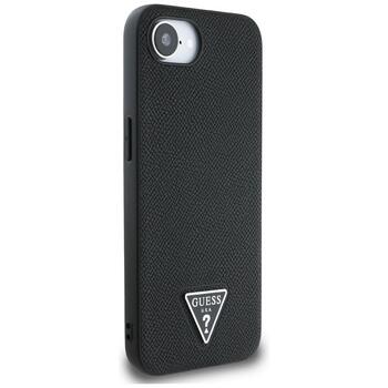 Guess Grained Triangle MagSafe Чехол для Apple iPhone 16e (GUHMPSE4PGTSPSK)
