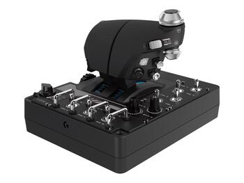 Logitech X56 H.O.T.A.S. Lidojumu Simulācijas Kontrolieris (Džojstiks un Drosele) (945-000059)