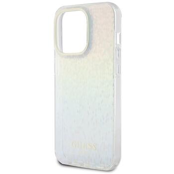 Guess GUHCP14LHDECMI Hardcase IML Faceted Mirror Disco Iridescent Защитный чехол для iPhone 14 Pro 6.1