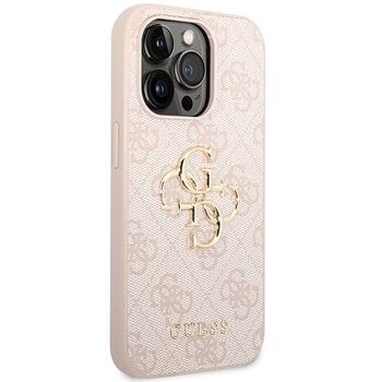 Guess 4G Big Metal Logo Back Case Aizsargapvalks Priekš Apple iPhone 15 Pro Max (GUHCP15X4GMGPI)