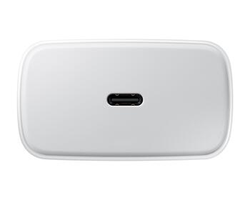 Samsung EP-TA845EWE + EP-DW767JWE 45W Travel Charger Зарядное устройство + USB-C/USB-C дата-кабель / белый (EP-TA845EWE + EP-DW767JWE)
