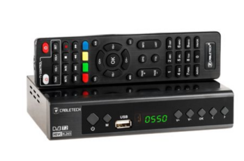 Cabletech DVB-T2 H.265 Digitālās TV Uztvērējs (URZ0336C)