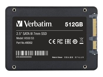 Verbatim Vi550 SSD Жесткий Диск 512GB (49352)