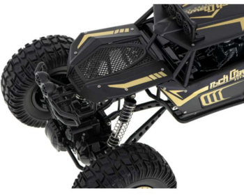 RoGer RC Rock Crawler Radiovadāma mašīna bagijs 2.4GHz / 1:8 / 51cm Melns (5903039719514)