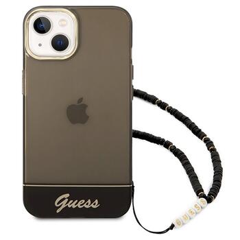Guess GUHCP14MHGCOHK Hardcase Translucent Pearl Strap Защитный чехол для iPhone 14 Plus / 15 Plus 6.7