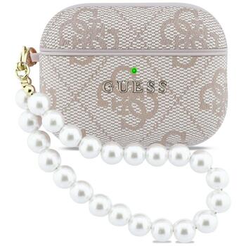 Guess 4G Pearl Strap Case Защитный чехол для AirPods Pro 3 / розовый (GUAP3P4E4PSP)
