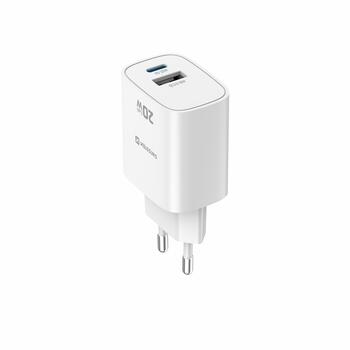 Swissten Edge GaN Зарядное устройство USB-C PD 20W + USB-A 18W QC (22071713)
