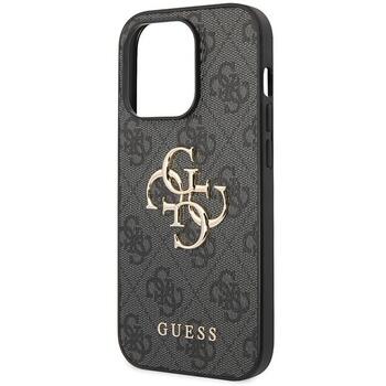 Guess 4G Big Metal Logo Back Case Защитный Чехол для Apple iPhone 15 Pro (GUHCP15L4GMGGR)