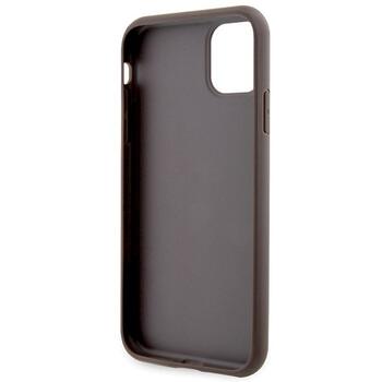 Guess GUHCN61P4SNW Hardcase 4G Stripe Защитный чехол для iPhone 11 / Xr / коричневый (GUHCN61P4SNW)