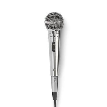 Nedis MPWD45GY Микрофон / 5m / Серебряный (MPWD45GY)