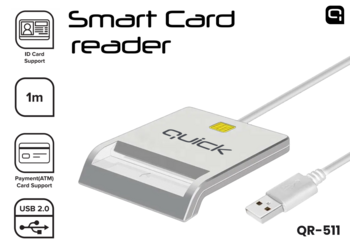 Quick QR-511 Смарт ID кардридер USB (QR-511)