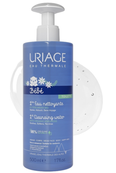 Uriage Baby 1st Очищающая вода 500ml (3661434008719)