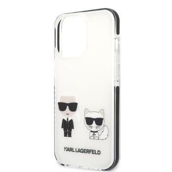 Karl Lagerfeld KLHCP13LTPEKCW Aizsargapvalks priekš iPhone 13 Pro / 13 6,1