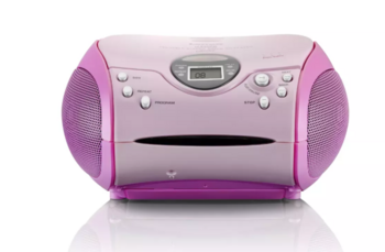 Lenco SCD-24 Digitāla FM Akustiskā sistēma Rozā (SCD24PI)