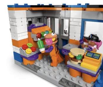 LEGO 77076 Durrr Burger Restaurant Конструкторы (77076)