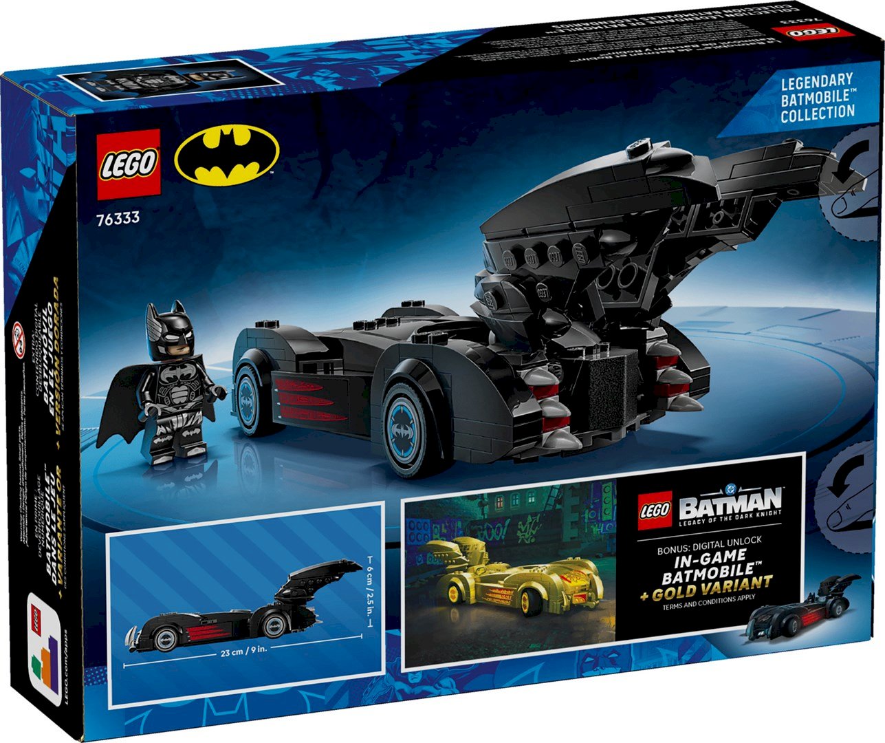 LEGO Batman 76333 Betmens un Robins Batmobile (76333)