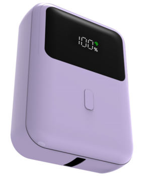 Qualo QPB10‑LD‑20‑09 Повер Банк 10000mAh / LED / 20W / USB-A / USB-C (QPB10‑LD‑20‑09)