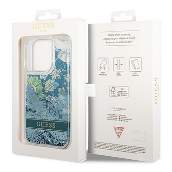 Guess GUHCP14LLFLSN Aizmugurējais Apvalks Priekš Apple iPhone 14 Pro (GUHCP14LLFLSN)
